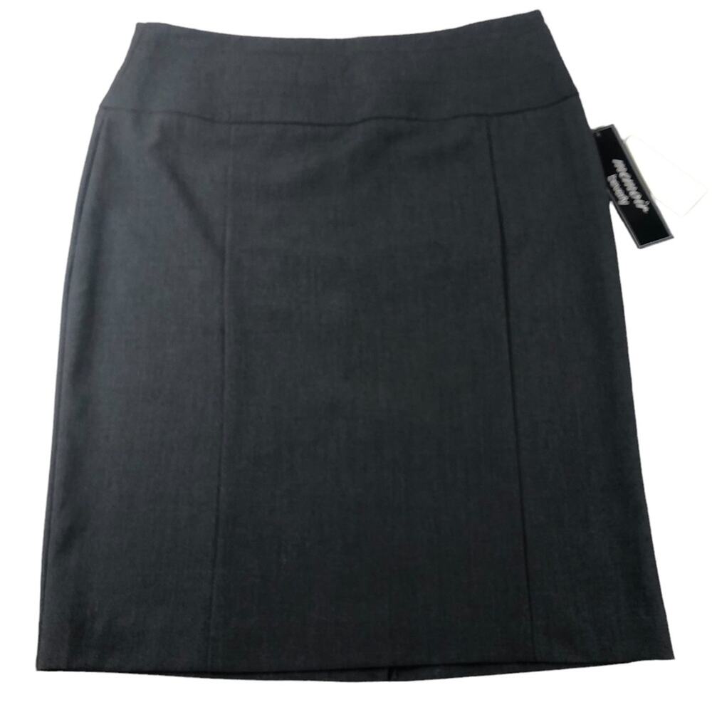 Memoir Beverly NWT gray dress skirt 7